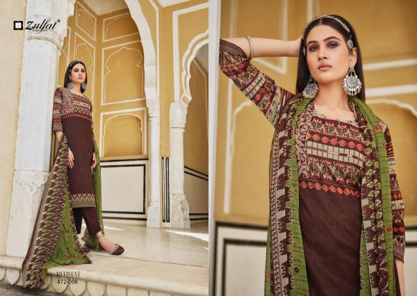 Zulfat Rehmat Cotton Dress Material Collection